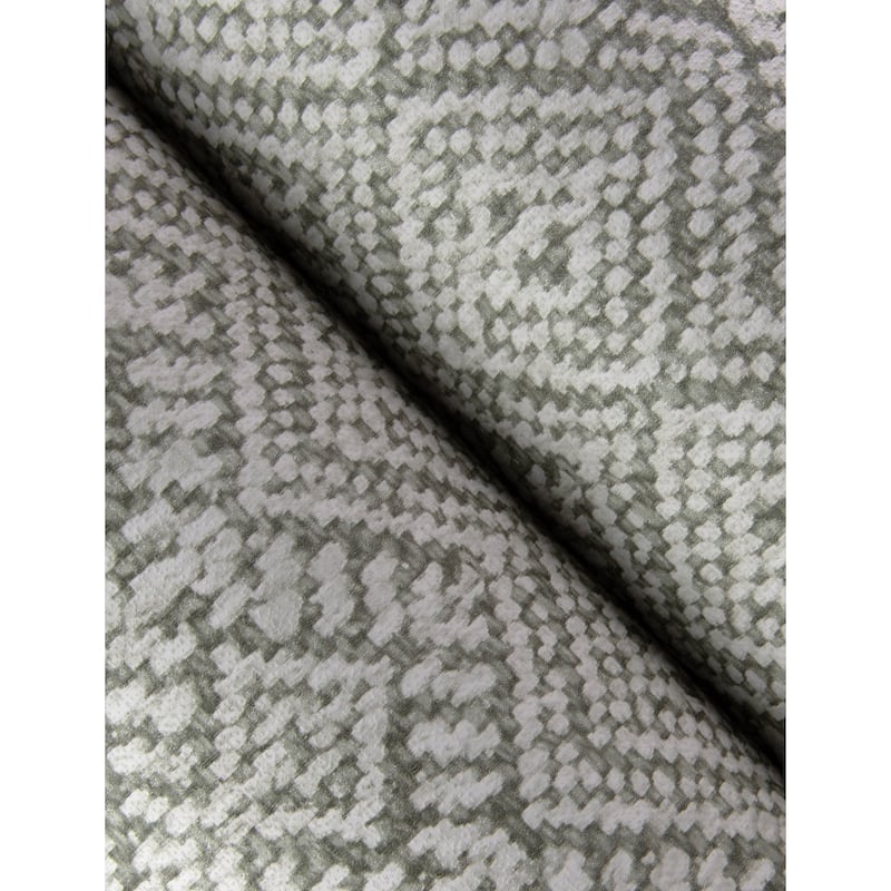 A-Street Prints Gallivant Grey Woven Geometric Wallpaper