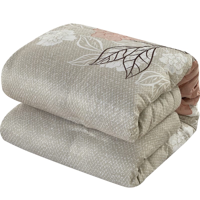 Nanshing Carmella 7 Piece Floral Comforter Set