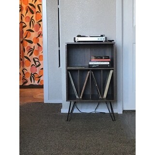 Shop Novogratz Concord White Turntable Stand - Free ...