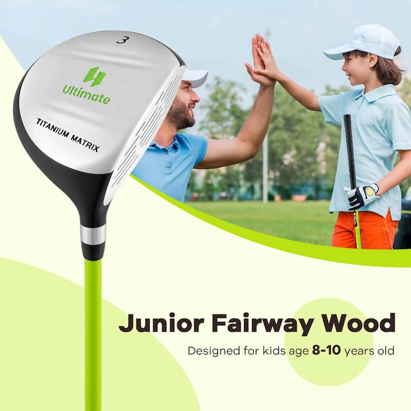 Ultimate 165CC Junior #3 Fairway Wood for Kids with Fiberglass Shaft - See Details