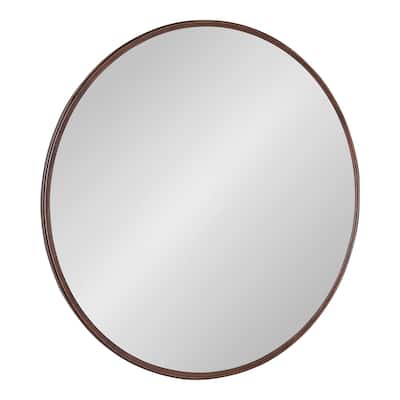 Kate and Laurel Caskill Round Framed Wall Mirror