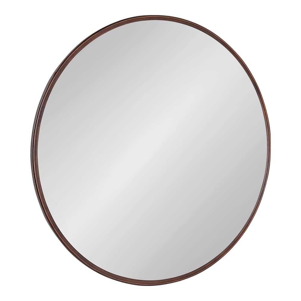 Kate and Laurel Caskill Round Framed Wall Mirror