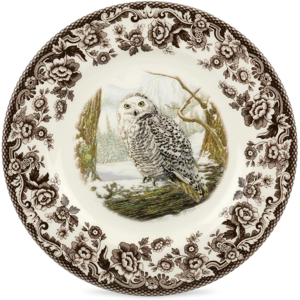 Spode Woodland Salad Plate Assorted Animals