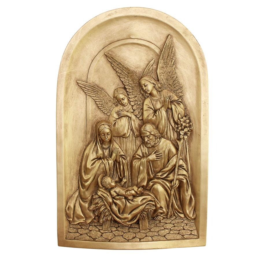 Design Toscano Holy Family Nativity Wall Sculpture