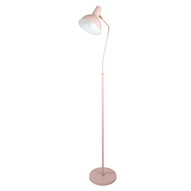 Metal Floor Lamp with Inline Switch - 15.0"L x 11.0"W x 65.0"H