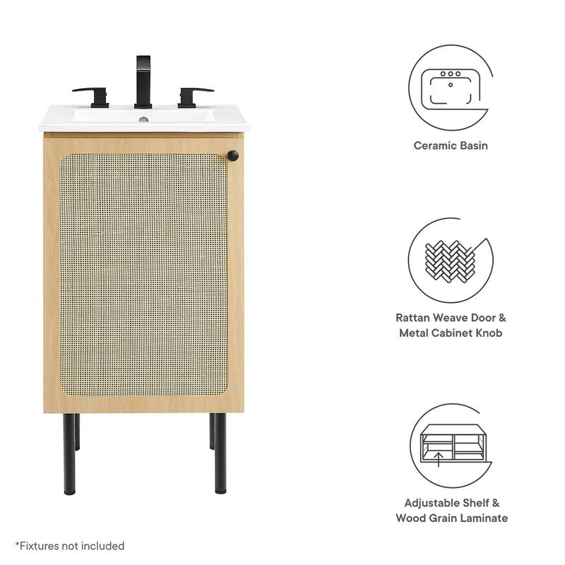 Chaucer 18"/24"/30"/36"/48"Single Basin/48" White Basin Bathroom Vanity