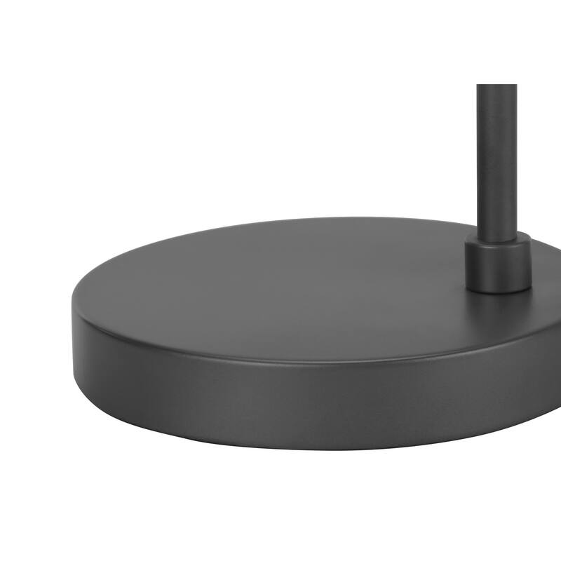 Lighting, 18"h, Table Lamp, Usb Port Included, Grey Metal, Grey Shade, Modern