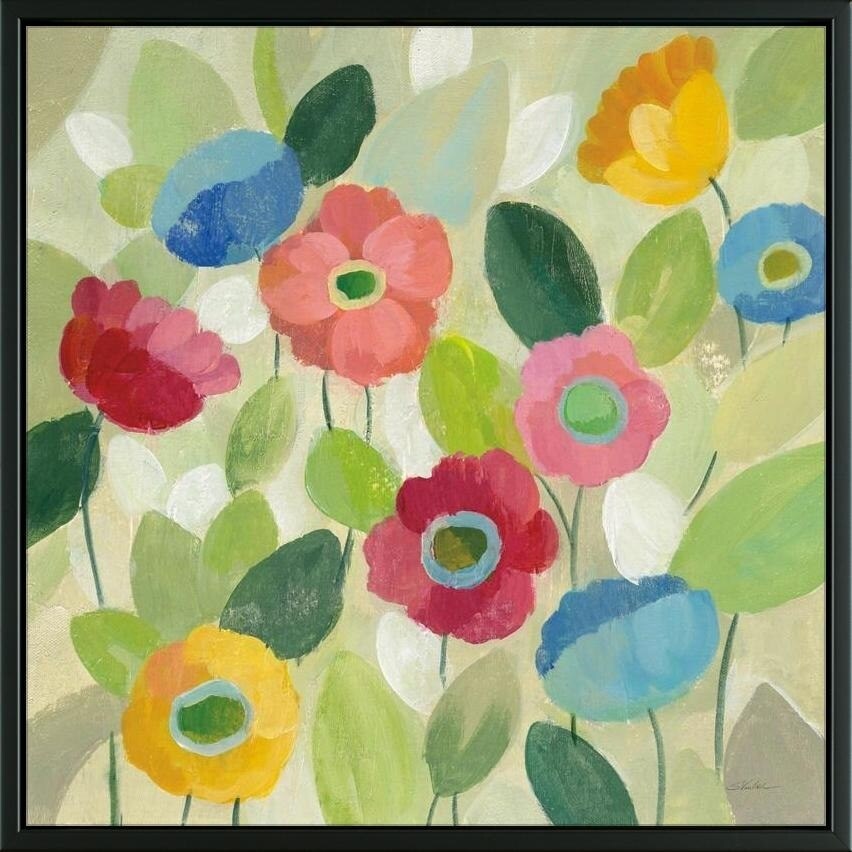 Shop Easy Art Prints Silvia Vassileva S Fairy Tale Flowers Iv