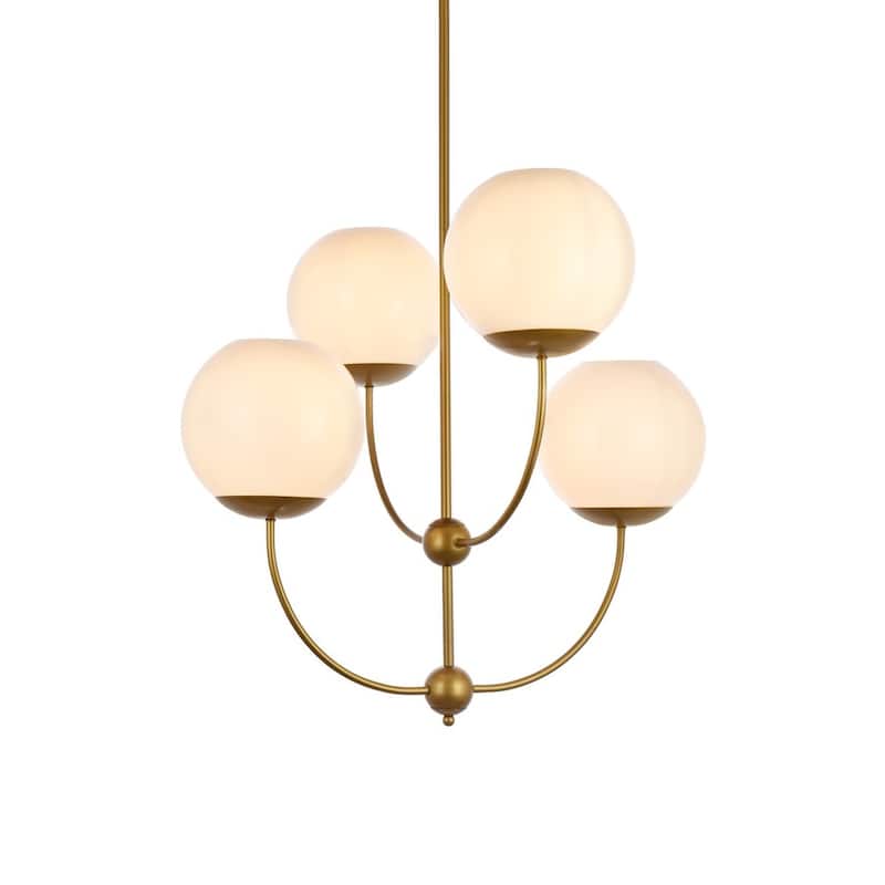 Lane 31.5 inch Pendant with White Shade - N/A