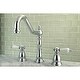preview thumbnail 3 of 7, Kingston Brass Bel Air Widespread Bathroom Faucet - Includes Metal