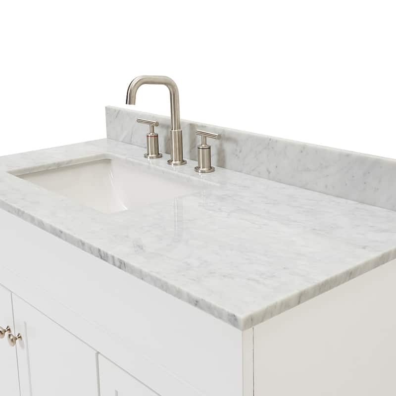 Ariel F043SLCW2RVO Hamlet 43" Free Standing Single Basin Vanity Set