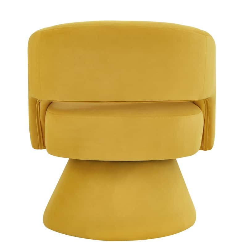 Modern Swivel Barrel Chair