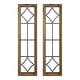 preview thumbnail 6 of 5, Kate and Laurel Brenham Wood and Metal Wall Plaque