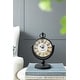 preview thumbnail 10 of 9, Windsor Round Antique Finish Table Clock