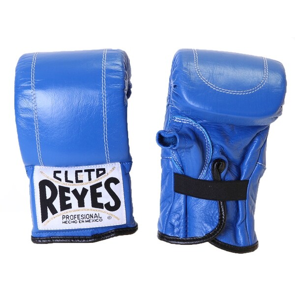 Shop Cleto Reyes Leather Boxing Bag Gloves - Blue - Free Shipping Today - Overstock - 16097138
