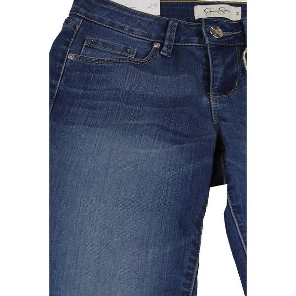 Jessica Simpson Blue Cherish Skinny Jeans Overstock 24174185 Jessica simpson women's kiss me skinny jeans. usd