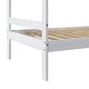 preview thumbnail 29 of 77, Walker Edison Simple Solid Wood Twin Over Twin Bunk Bed
