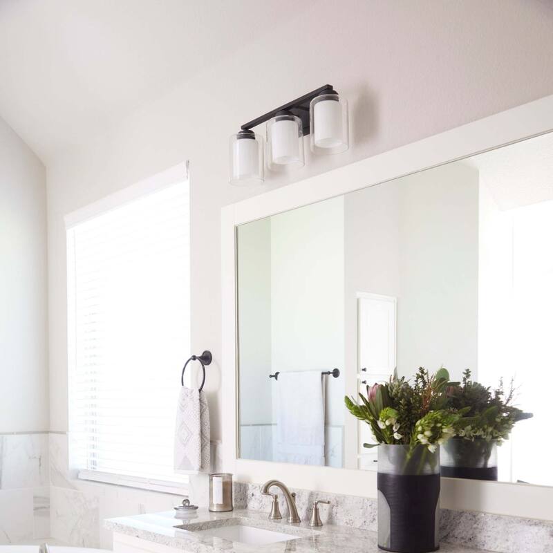 Quorum International 582-3 Fort Worth 3 Light 22" Wide Vanity Light