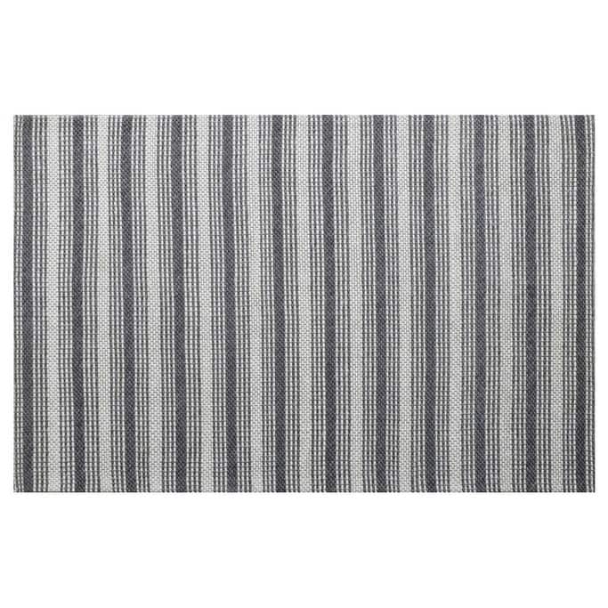 Mubit Non Skid Woven Area Rug By HomeRoots