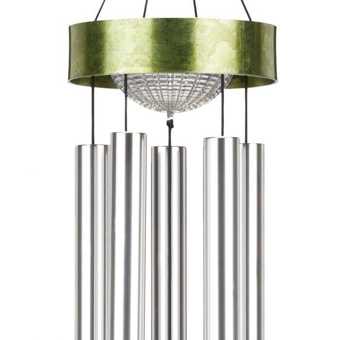 Solar Chime 42 - Green - 5.5"x5.5"x42"