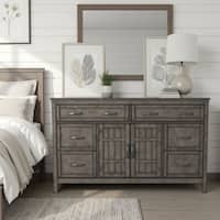 sachin and babi light blue dress Cora Grey 6-Drawer Dresser Storage Dovetail Drawers