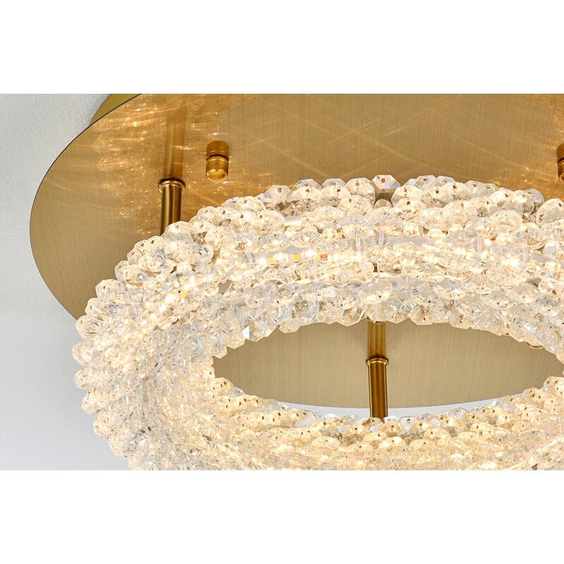 14 inch Adjustable LED Flush Mount