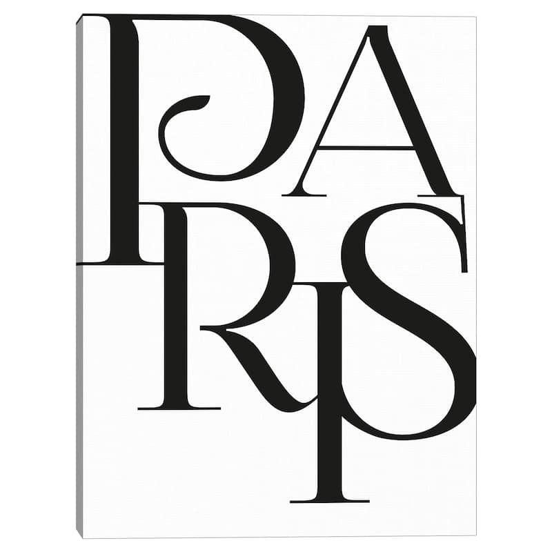 Paris by Joni Whyte Canvas Art Print