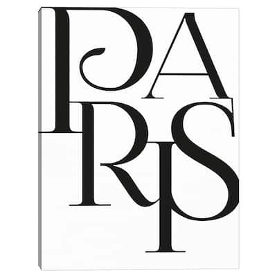 Paris by Joni Whyte Canvas Art Print