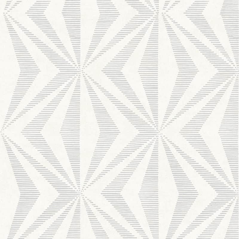 Advantage Monge Silver Geometric Wallpaper