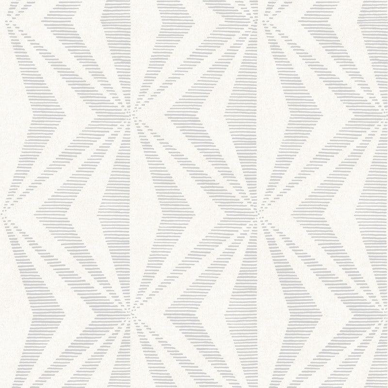 Advantage Monge Silver Geometric Wallpaper