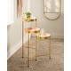 preview thumbnail 21 of 22, Kate and Laurel Finn Metal 3-tier Modern Plant Stand - 16x21x30