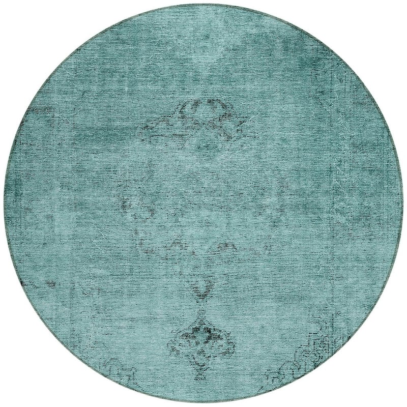 HomeRoots Oriental Traditional Rectangle Outdoor Rug