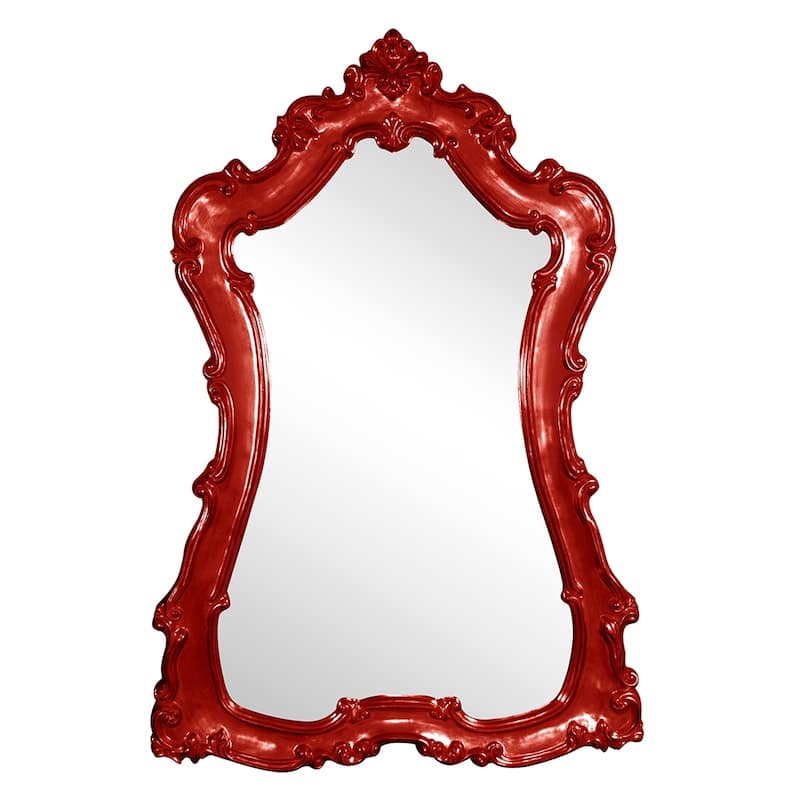Allan Andrews Hand Painted Ornate Framed Full Length Floor & Wall Mirror - 89"H x 60"W