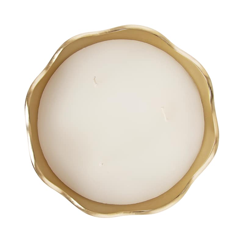 Kate and Laurel Alessia Metal Candle Bowl