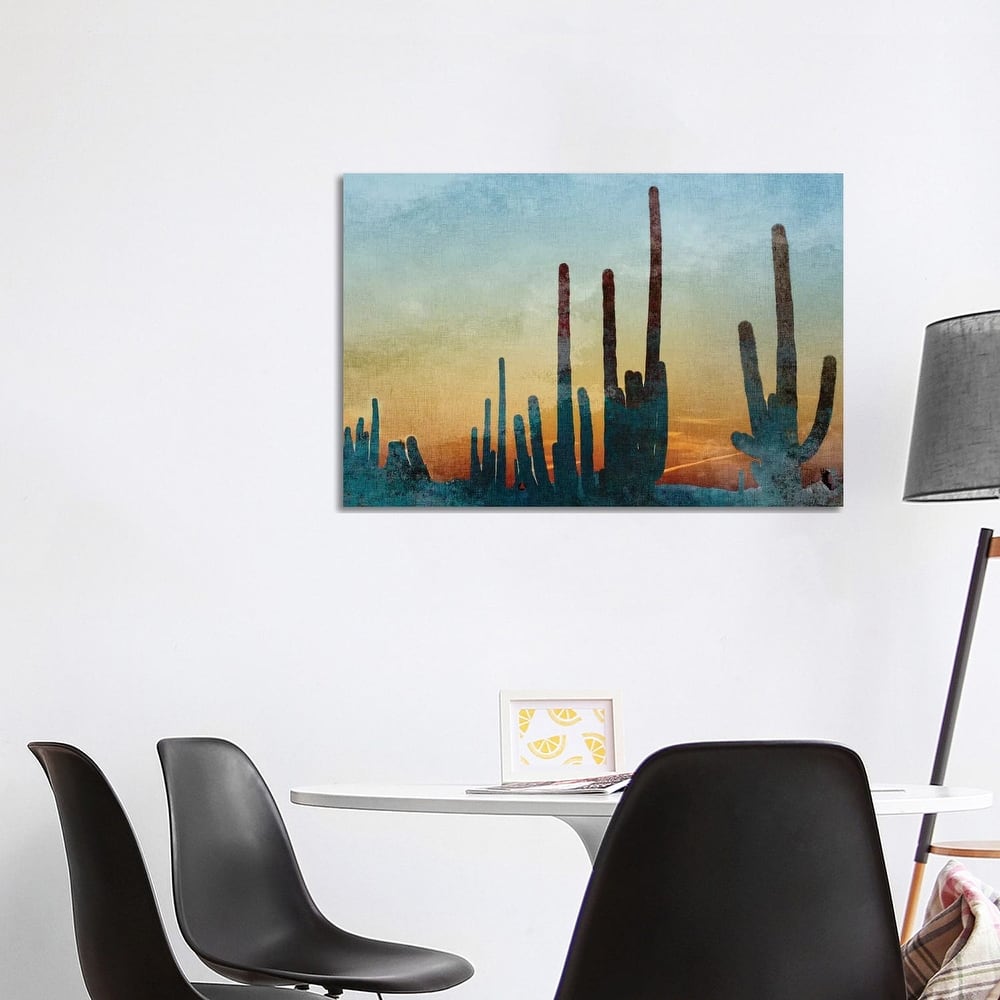 iCanvas "Saguaro Cactus" by Kimberly Allen Canvas Print