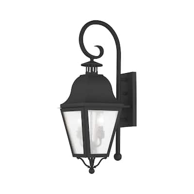 Livex Lighting Amwell 2 Light 24-3/4" High Outdoor Wall Sconce