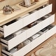 preview thumbnail 67 of 70, Modern Dresser for Bedroom 9 Drawers Wood Dresser Chest of Drawers