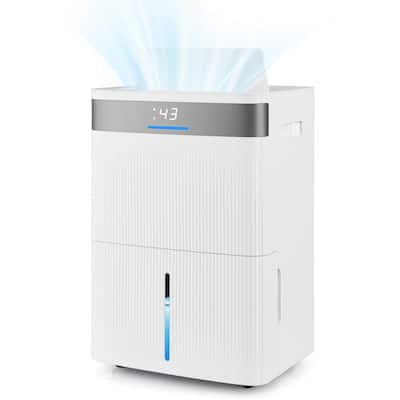 Costway 96 Pints Dehumidifier for Home 5500 Sq.Ft Dehumidifier with - See Details