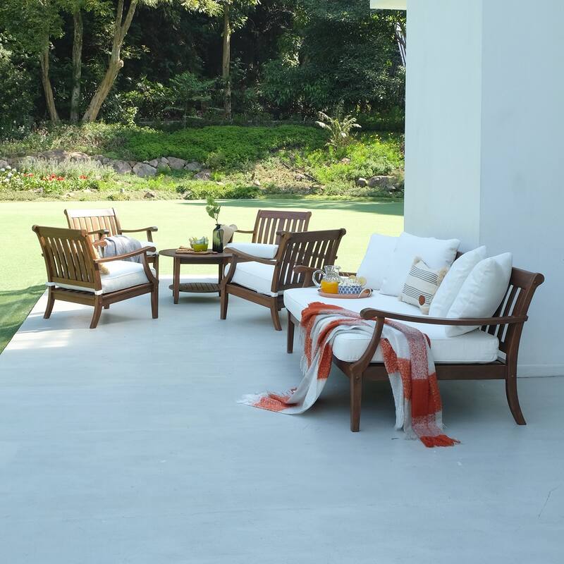 Cambridge Casual Como Solid Wood Outdoor Daybed
