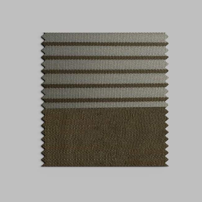 Fabric Replacement for ALEKO Full Cassette Awning - Italian Series - Beige & Bianco Beige & White Stripe - 20 x 10 Feet
