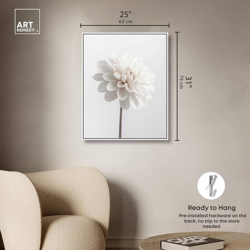 Pristine Blossom II Canvas by Art Remedy