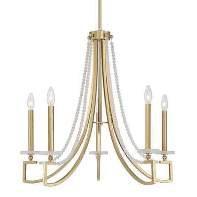 Savoy House 1-8803-5 Helen 5 Light 27" Wide Taper Candle Style