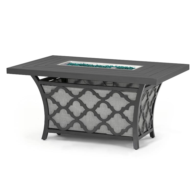 Venetia Outdoor Patio Fire Table