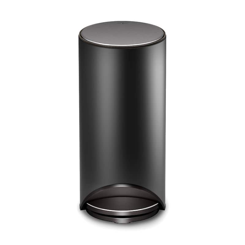Joseph Joseph Arc 30-liter Slimline Pedal Trash Can (8 US Gallons) - Carbon Black