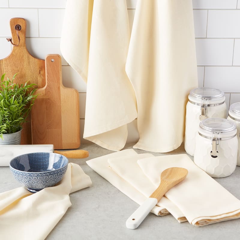 DII Flat Woven Dishtowels