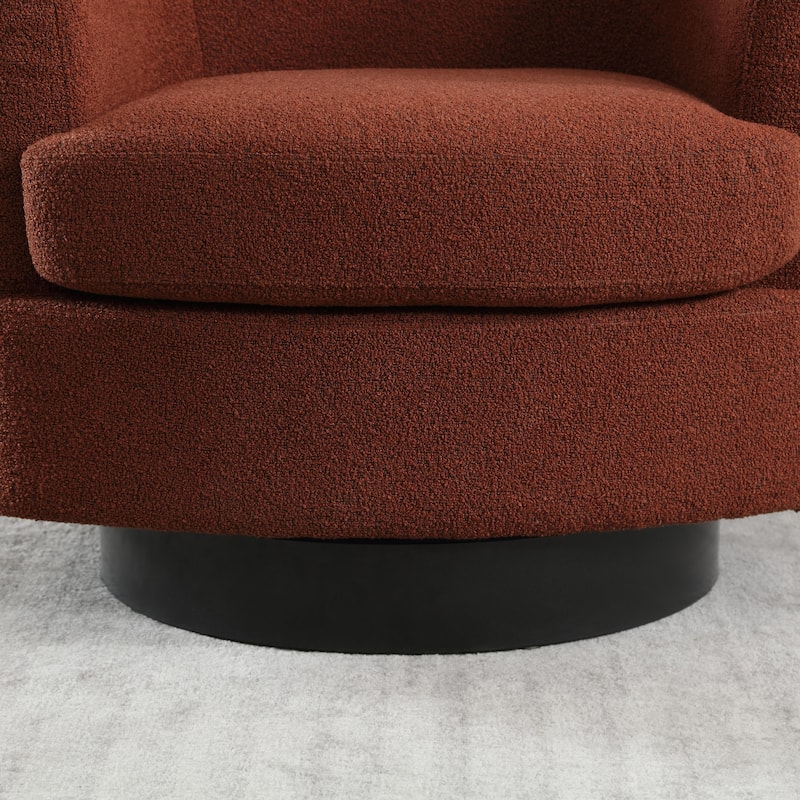 Swivel Accent Chair Armchair Upholstered Barrel Chairs