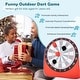 preview thumbnail 19 of 18, Costway Large Dart Board for Kids with 4 Kick Balls, Carrying Bag - See Details