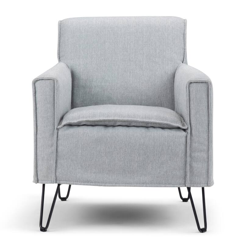 WYNDENHALL Edward 28 inch Wide Mid Century Modern Accent Chair - 28 x 30.3 x 33.1