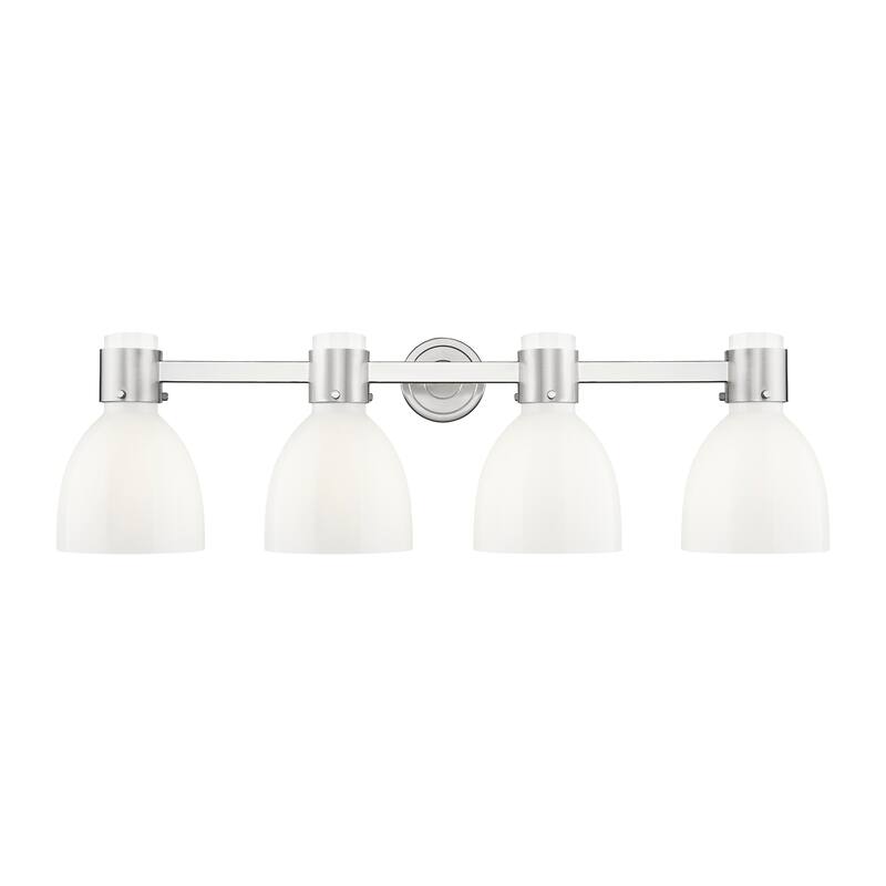 Innovations Lighting Downtown Urban - Lawton Bell - 4 Light 34" Wall-Mounted Bath Vanity Light