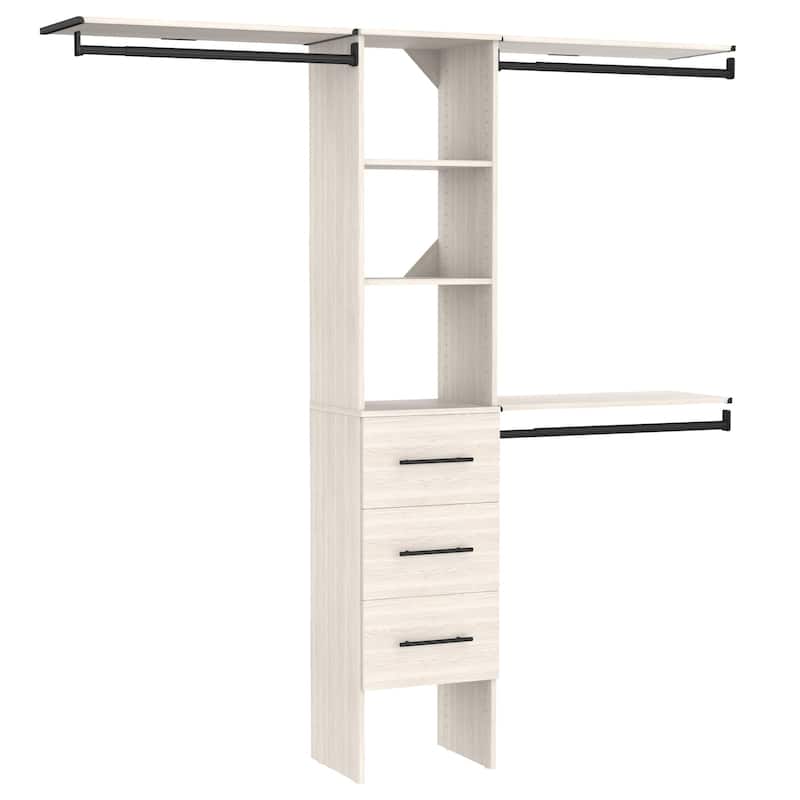 ClosetMaid SuiteSymphony Modern 3-Drawer 16-Inch Tower Closet System